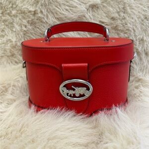 COACH Georgie Red crossbody
